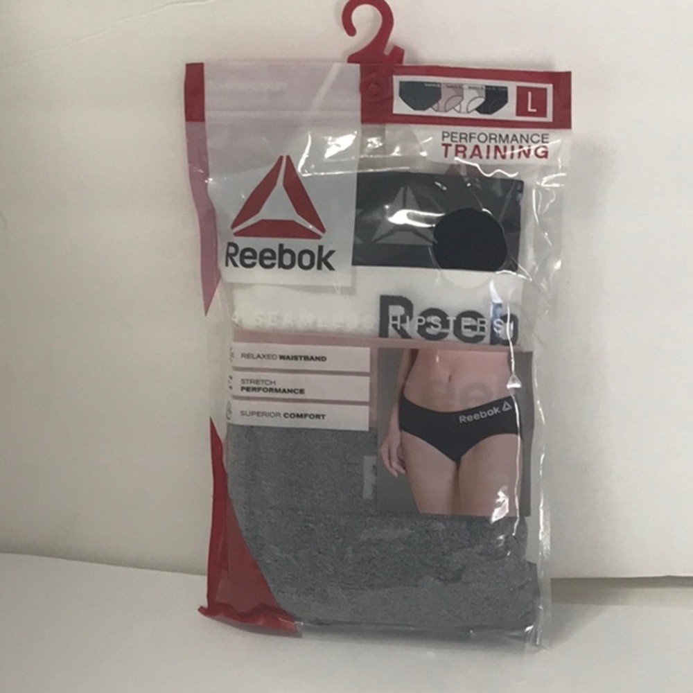 REEBOK 4 SEAMLESS HIPSTERS L SIZE